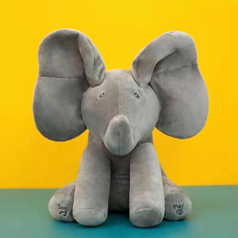 Singing Electric Elephant Plush Toy Doll