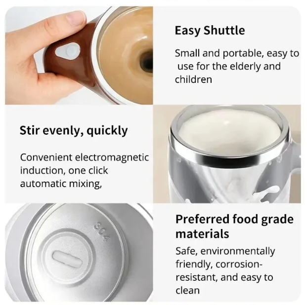 Self Stirring Coffee Cup Benefits