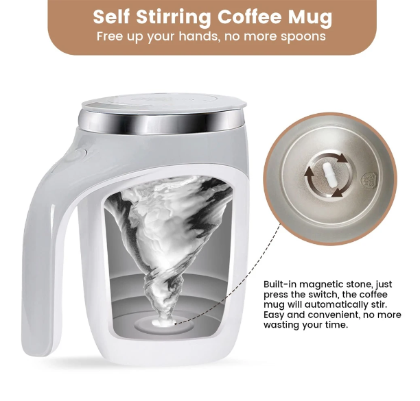 Self Stirring Coffee Cup Self Stirring Coffee Mug